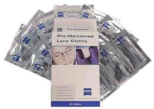 Carl Zeiss Sports Optics Lens Tissue Pre- MOISTENED 21/Box 24/Case 490134